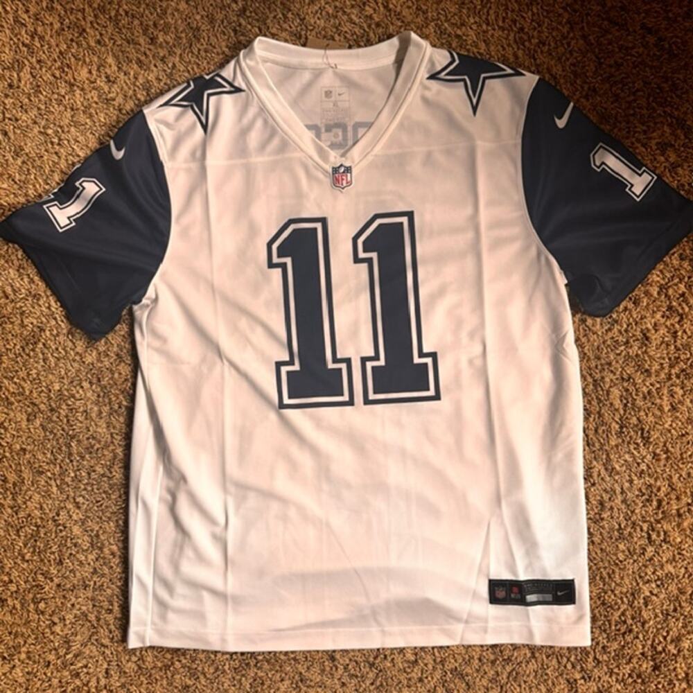 NWT Nike Garrett Wilson New York Jets Green NFL Jersey - Men's Size XL